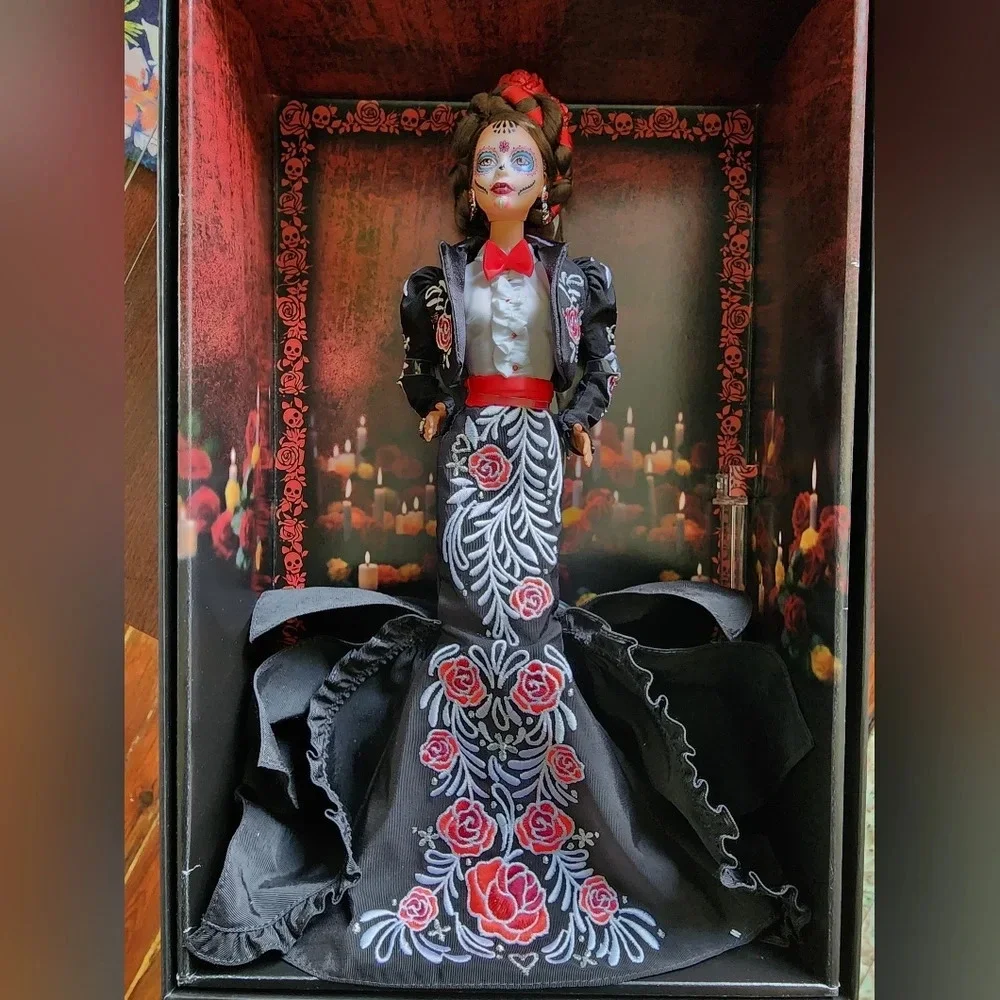 Barbie Dia De Muertos 2022 Benito Santos Gold Label Barbie Signature Doll NRFB